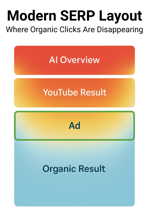 AI Overviews Modern SERP Layout AI Overviews Modern SERP Layout